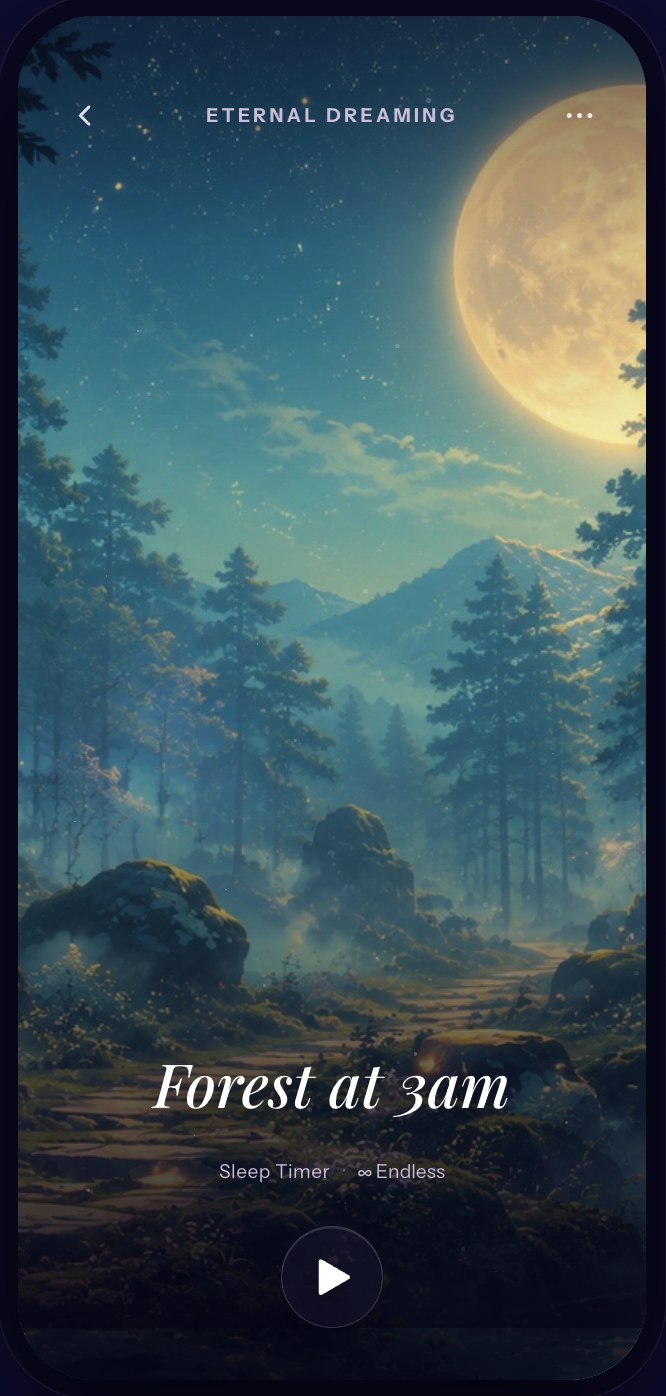 Eternal Dreaming: Forest at 3am, endless soundscape with sleep timer